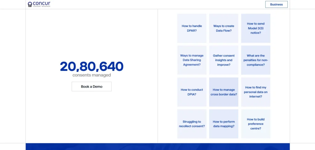 Concur Consent Managers for EdTech Platforms 