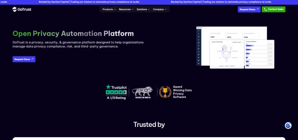GoTrust - Healthcare Startups Under DPDPA