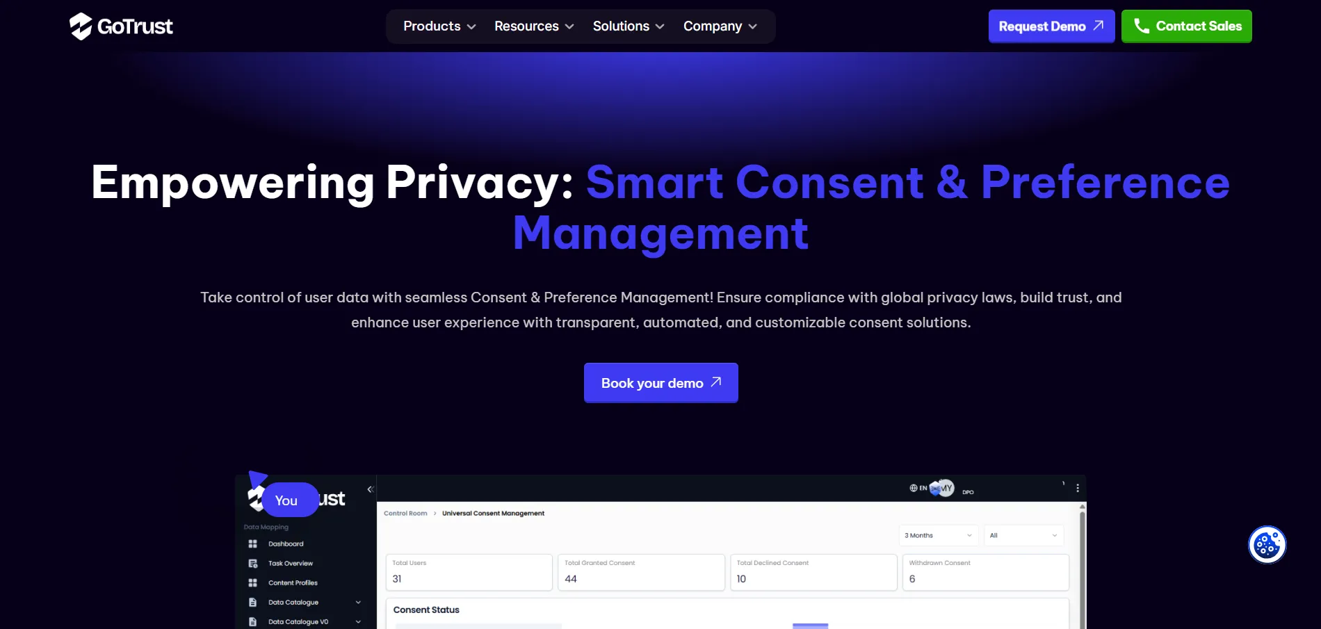 GoTrust Website Screenshot