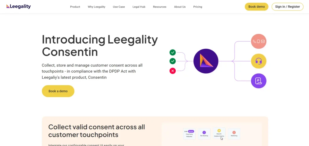 Leegality - Best Consent Manager Under DPDPA