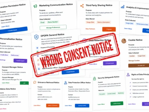 Wrong Consent Notice