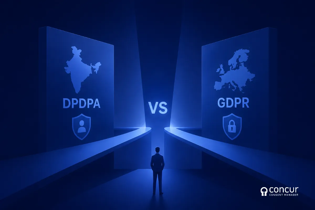 DPDPA vs GDPR Difference - blog.concur.live
