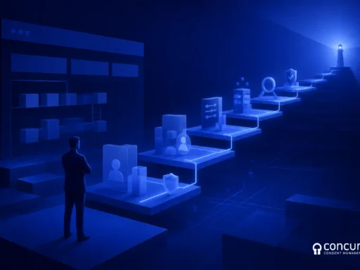Implementing consent management platform in website